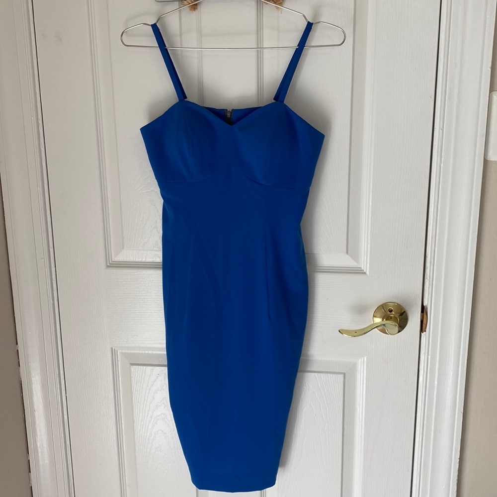 KB Luxury Dress - Blue - Small